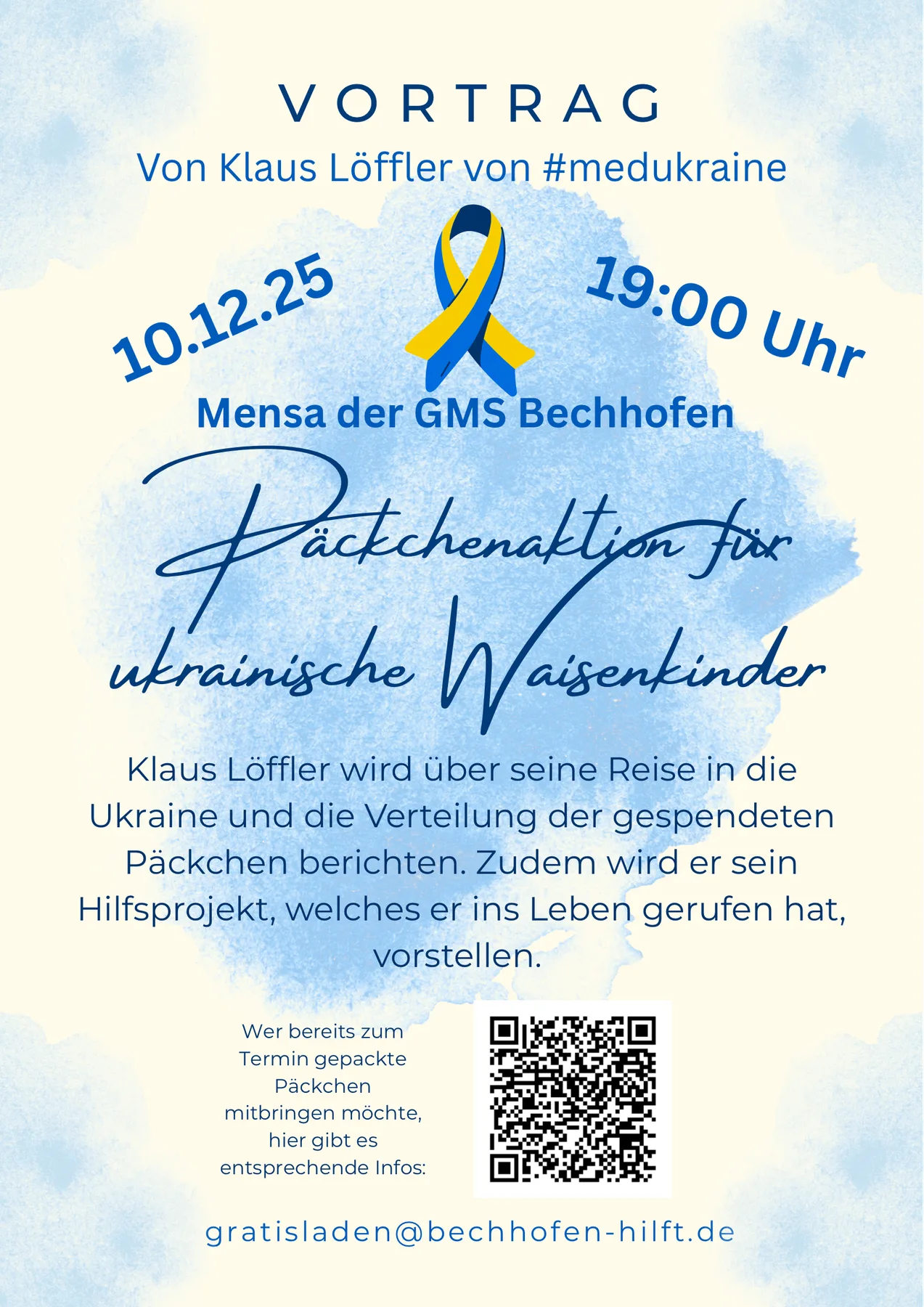 Weihnachtsgeschenke für Waisenkinder