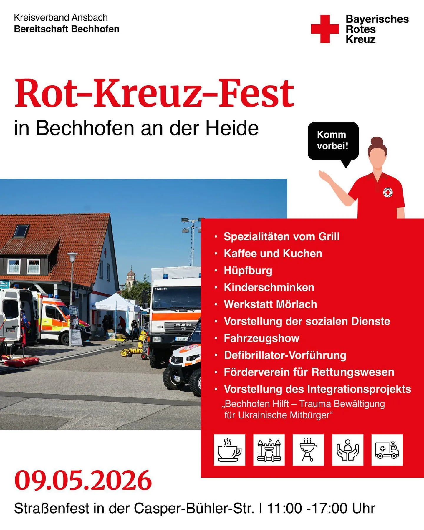 Rot-Kreuz Fest (Rückblick auf gelungene Integration)